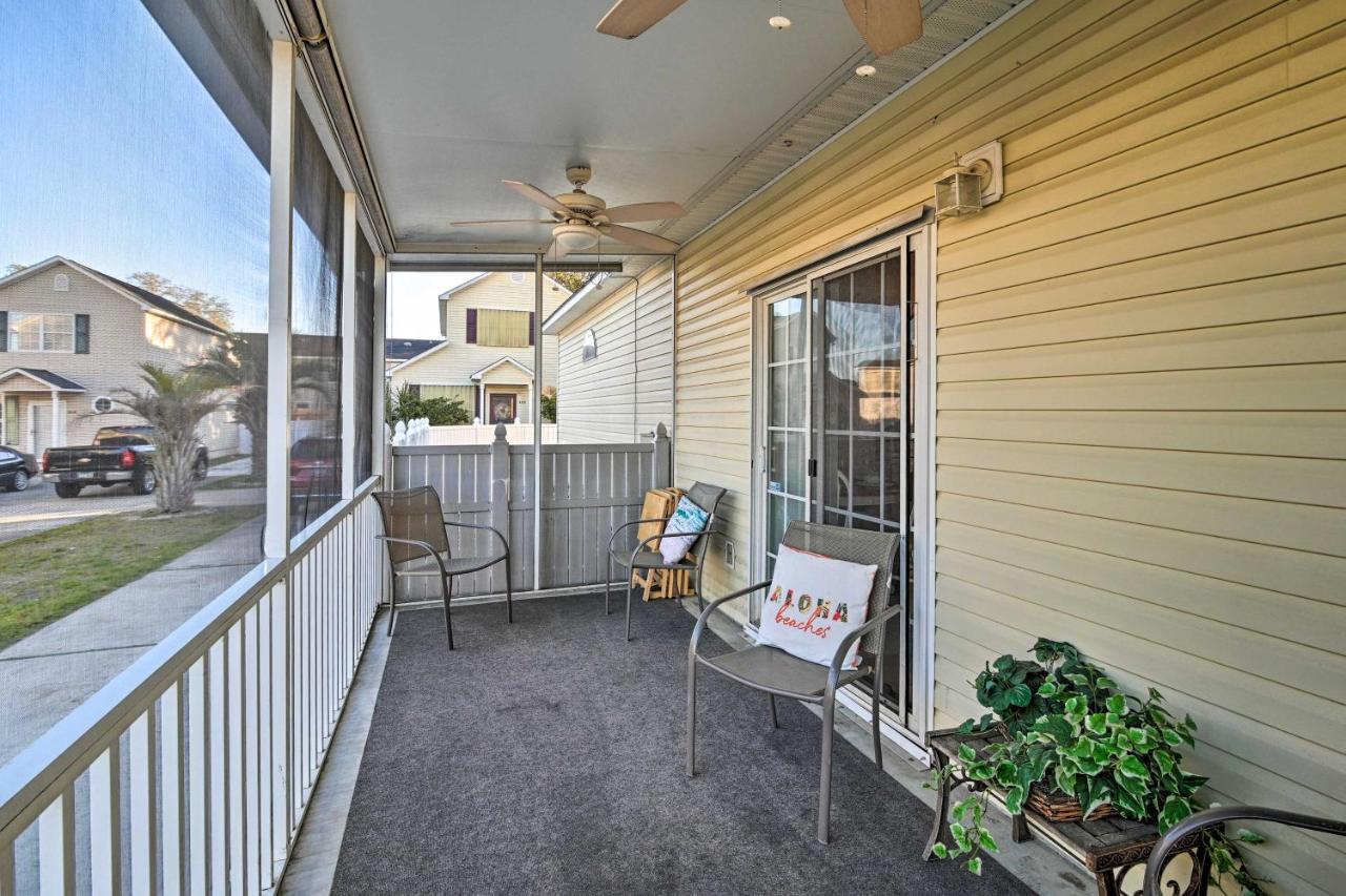 Myrtle Beach Cottage With Outdoor Shower And Yard Exterior photo